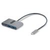 StarTech.com 5G2A2CPDB-USB-C-HUB interface hub USB 3.2 Gen 1 (3.1 Gen 1) Type-C 5000 Mbit/s Gray1