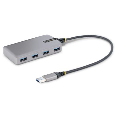 StarTech.com 5G4AB-USB-A-HUB interface hub USB 3.2 Gen 1 (3.1 Gen 1) Type-A 5000 Mbit/s Gray1