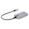 StarTech.com 5G4AB-USB-A-HUB interface hub USB 3.2 Gen 1 (3.1 Gen 1) Type-A 5000 Mbit/s Gray2