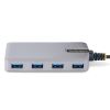 StarTech.com 5G4AB-USB-A-HUB interface hub USB 3.2 Gen 1 (3.1 Gen 1) Type-A 5000 Mbit/s Gray3