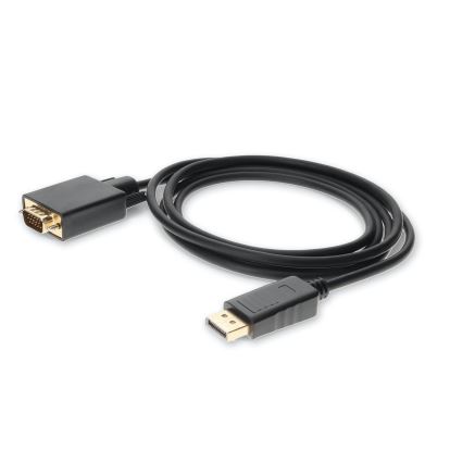 AddOn Networks DISPLAYPORT2VGA2M video cable adapter 78.7" (2 m) DisplayPort VGA (D-Sub) Black1