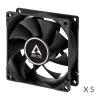 ARCTIC F8 Computer case Fan 3.15" (8 cm) Black 5 pc(s)2