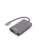 Urban Factory TCM16UF notebook dock/port replicator Wired USB 3.2 Gen 1 (3.1 Gen 1) Type-C Gray1