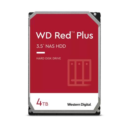 Western Digital Red Plus WD40EFPX internal hard drive 3.5" 4000 GB Serial ATA III1