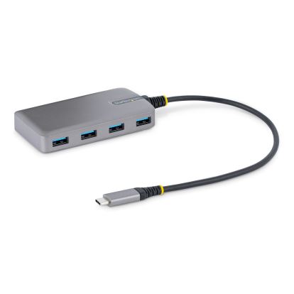 StarTech.com 5G4AB-USB-C-HUB interface hub USB 3.2 Gen 1 (3.1 Gen 1) Type-C 5000 Mbit/s Gray1