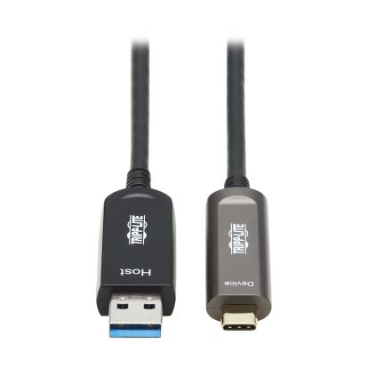Tripp Lite U428F-10M-D321 USB cable 393.7" (10 m) USB 3.2 Gen 2 (3.1 Gen 2) USB A USB C Black1