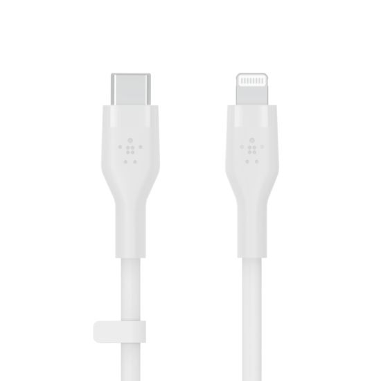 Belkin CAA009BT2MWH USB cable 78.7" (2 m) USB C USB C/Lightning White1