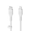 Belkin CAA009BT2MWH USB cable 78.7" (2 m) USB C USB C/Lightning White2