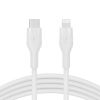 Belkin CAA009BT2MWH USB cable 78.7" (2 m) USB C USB C/Lightning White3