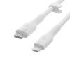 Belkin CAA009BT2MWH USB cable 78.7" (2 m) USB C USB C/Lightning White4