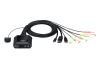 ATEN CS52DP KVM switch Black1