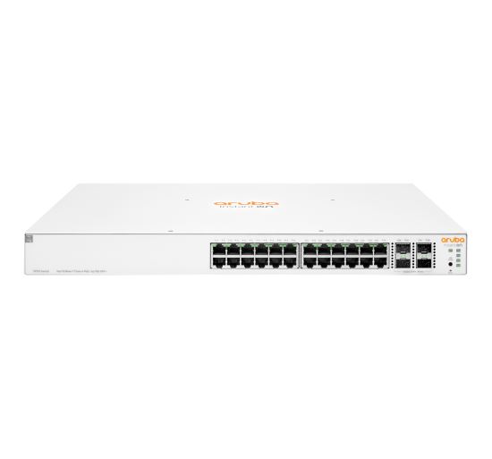 Hewlett Packard Enterprise Aruba Instant On 1930 24G Class4 PoE 4SFP/SFP+ 370W Managed L2+ Gigabit Ethernet (10/100/1000) Power over Ethernet (PoE) 1U White1