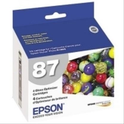 Epson T087020 4-Pack Gloss Optimizer Cartridge ink cartridge Original1