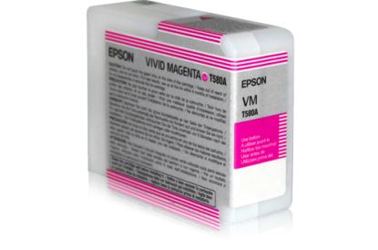 Epson T580A00 ink cartridge 1 pc(s) Original Vivid magenta1