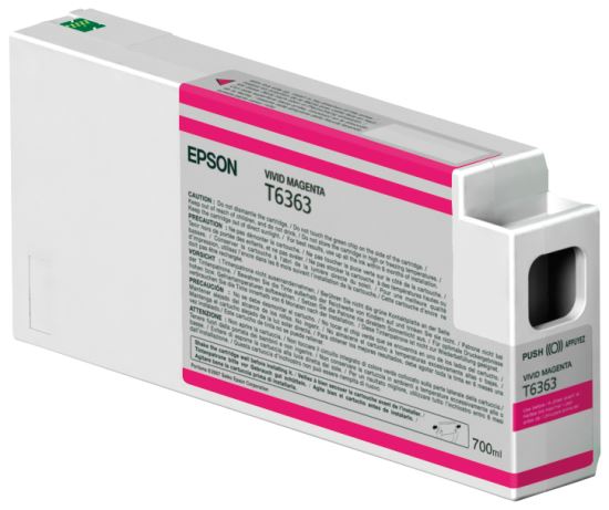 Epson Singlepack Vivid Magenta T636300 UltraChrome HDR 700 ml ink cartridge 1 pc(s) Original1