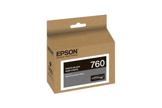 Epson T760120 - New T760 Ultrachrome HD Photo Black Ink ink cartridge 1 pc(s) Original1