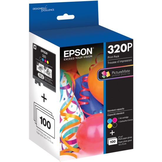 Epson T320P ink cartridge 4 pc(s) Original Standard Yield Black, Cyan, Magenta, Yellow1