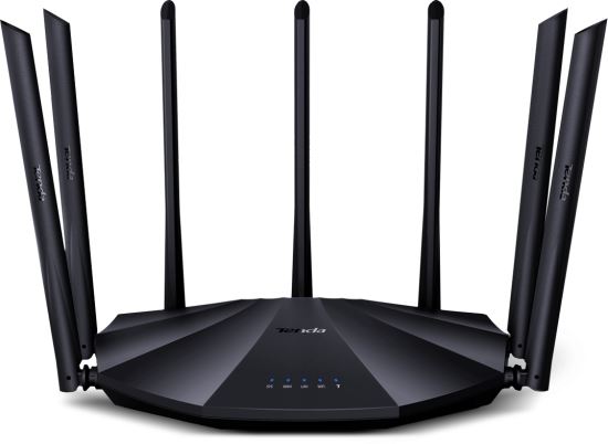 Tenda AC23 wireless router Gigabit Ethernet Dual-band (2.4 GHz / 5 GHz) 4G Black1