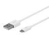 Monoprice 13922 USB cable 35.8" (0.91 m) USB 2.0 USB A Micro-USB B White2