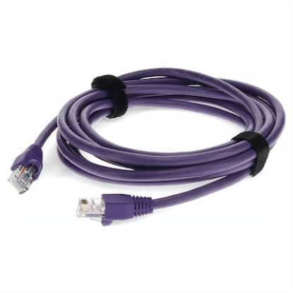 AddOn Networks ADD-10FCAT5E-PE-TAA networking cable Purple 122" (3.1 m) Cat5e U/UTP (UTP)1