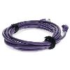 AddOn Networks ADD-10FCAT5E-PE-TAA networking cable Purple 122" (3.1 m) Cat5e U/UTP (UTP)5