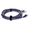 AddOn Networks ADD-10FCAT5E-PE-TAA networking cable Purple 122" (3.1 m) Cat5e U/UTP (UTP)6