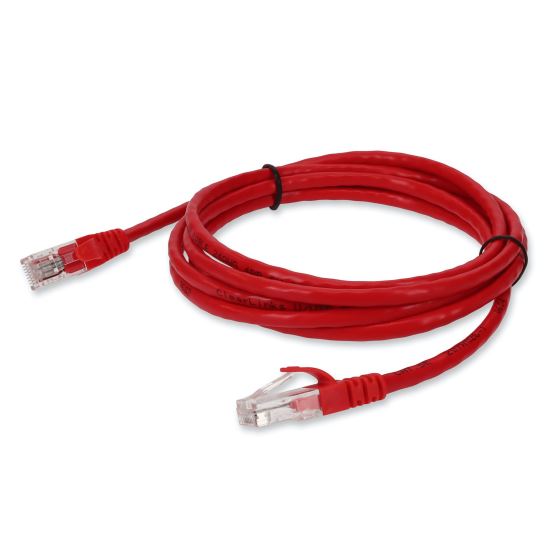 AddOn Networks ADD-10FCAT5E-RD-TAA networking cable Red 120.1" (3.05 m) Cat5e U/UTP (UTP)1