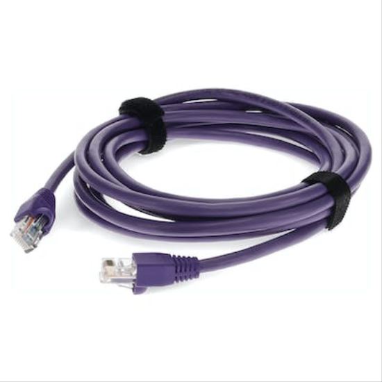 AddOn Networks ADD-4FCAT5E-PE-TAA networking cable Purple 48" (1.22 m) Cat5e U/UTP (UTP)1