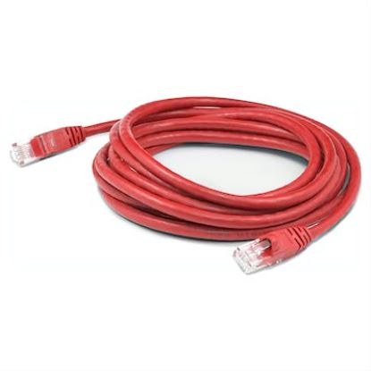 AddOn Networks ADD-4FCAT5E-RD-TAA networking cable Red 48" (1.22 m) Cat5e U/UTP (UTP)1