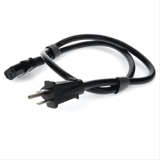 AddOn Networks ADD-515P2C1314AWG2FT power cable Black 24" (0.61 m) NEMA 5-15P C13 coupler1