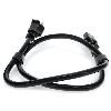 AddOn Networks ADD-515P2C1314AWG2FT power cable Black 24" (0.61 m) NEMA 5-15P C13 coupler4