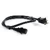 AddOn Networks ADD-515P2C1314AWG2FT power cable Black 24" (0.61 m) NEMA 5-15P C13 coupler7