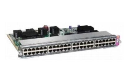 Cisco WS-X4748-UPOE+E network switch L2 Gigabit Ethernet (10/100/1000) Power over Ethernet (PoE) Silver1