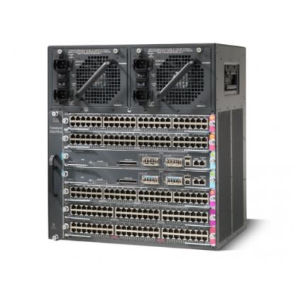 Cisco WS-C4507R+E= network equipment chassis 11U Black1
