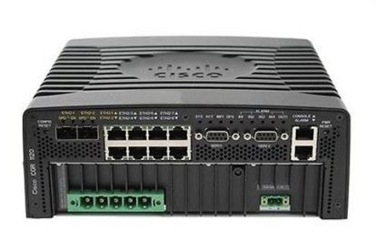 Cisco CGR1120/K9 wired router Fast Ethernet, Gigabit Ethernet Black1