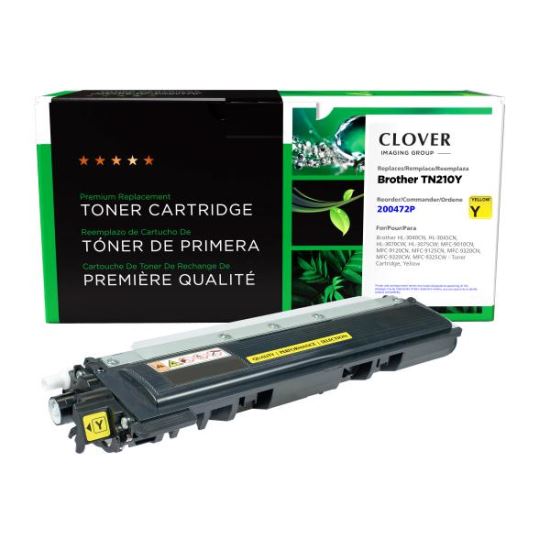 Clover Imaging Remanufactured Yellow Toner Cartridge for Brother TN2101