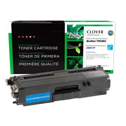 Clover Imaging Remanufactured High Yield Cyan Toner Cartridge for Brother TN3361