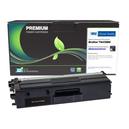 MSE Remanufactured Ultra High Yield Black Toner Cartridge for Brother TN439BK1