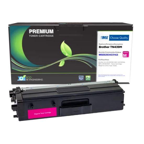MSE Remanufactured Ultra High Yield Magenta Toner Cartridge for Brother TN439M1