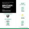 MSE Remanufactured Ultra High Yield Yellow Toner Cartridge for Brother TN439Y3