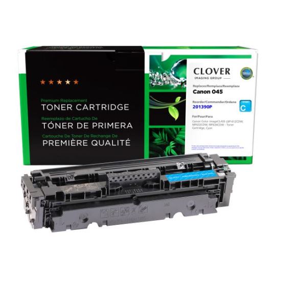 Clover Imaging Remanufactured Cyan Toner Cartridge for Canon 045 (1241C001)1