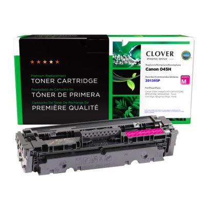 Clover Imaging Remanufactured High Yield Magenta Toner Cartridge for Canon 045H (1244C001)1