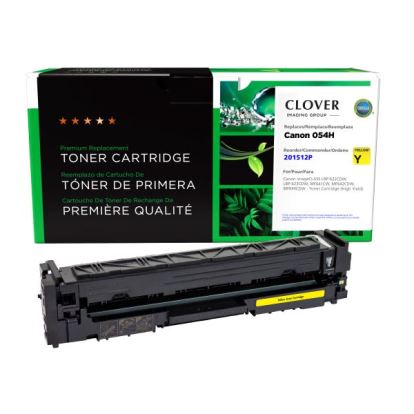 Clover Imaging Remanufactured High Yield Yellow Toner Cartridge for Canon 054H (3025C001)1