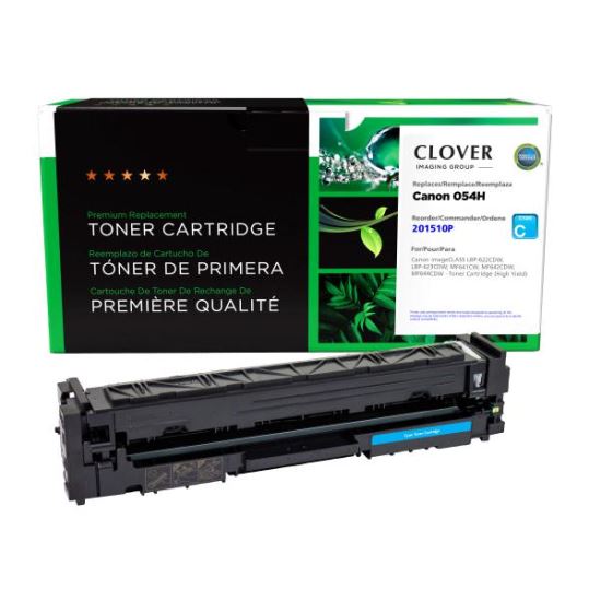 Clover Imaging Remanufactured High Yield Cyan Toner Cartridge for Canon 054H (3027C001)1