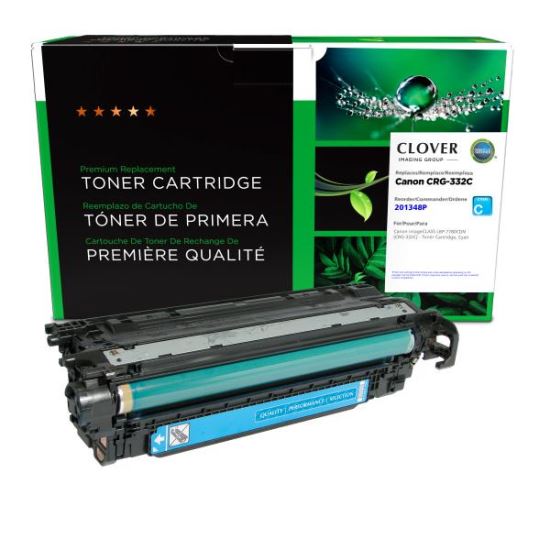 Clover Imaging Remanufactured Cyan Toner Cartridge for Canon CRG-332C (6262B012)1