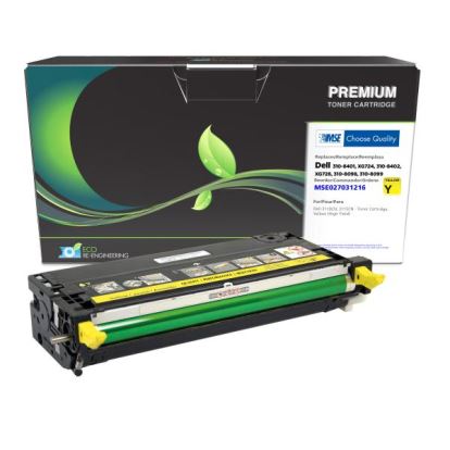 MSE Remanufactured High Yield Yellow Toner Cartridge for Dell 3110/31151