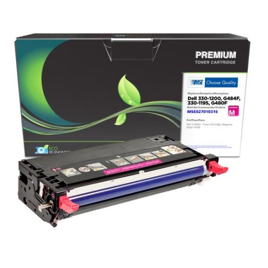 MSE Remanufactured High Yield Magenta Toner Cartridge for Dell 31301