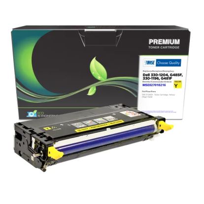MSE Remanufactured High Yield Yellow Toner Cartridge for Dell 31301
