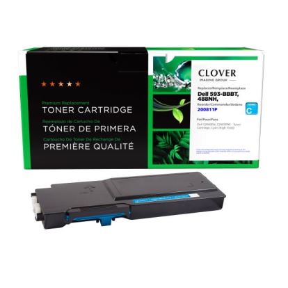 Clover Imaging Remanufactured High Yield Cyan Toner Cartridge for Dell C26601