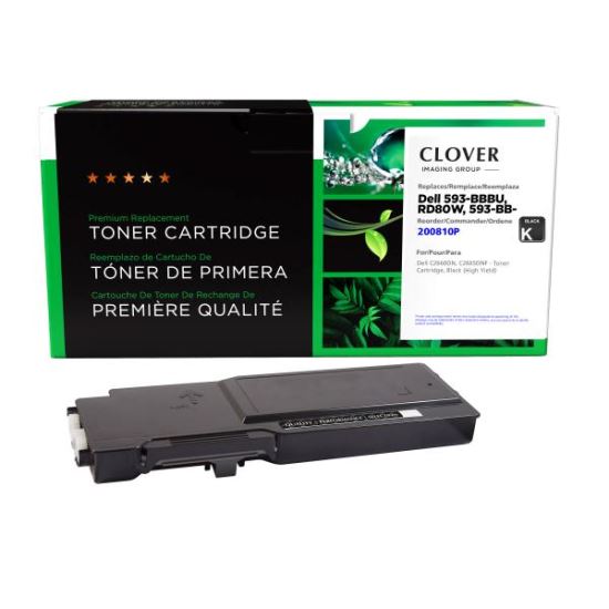 Clover Imaging Remanufactured High Yield Black Toner Cartridge for Dell C26601